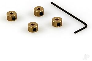 PJ JP 12 SWG Wheel Collets (2.5mm) (4pcs) For RC Model Plane