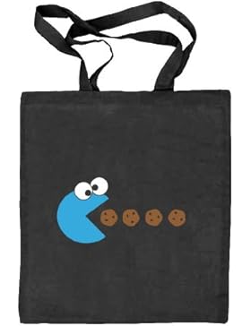 Shirtstreet24, BLUE MONSTER, Stoffbeutel Jute Tasche (ONE SIZE)