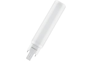 ‎OSRAM Lampa LED OSRAM DULUX D 26 do podstawy G24D-3, 9 watów, 1100 lumenów, zimna biel (4000 K), obrotowa, zamiennik konwencjonalnej żarówki Dulux 26 W