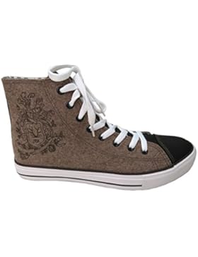 Krüger Buam Herren Trachten Walk - Sneaker Natur