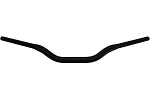 Manubrio Accossato nero in alluminio per Yamaha MT-09 / SR/ST dal 2014 al 2016 (CC 850), diametro 28,5 mm, altezza media