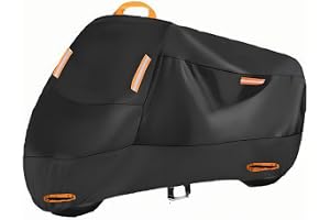 Motorcycle Cover Waterproof Outdoor, Universal Weather Quality Waterproof Sun Outdoor Protection Motorcycle Shelter Tear Proof Night Reflective, 4xl Motorcycles Vehicle Cover