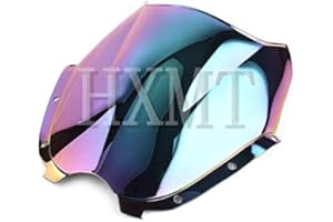 HXMT Para parabrisas de motocicleta HYOSUNG GT125 GT250R GT650 ATK GT250R GT650RUM V2S-250RUM GT RUM V2S-650R (iridium)