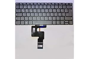 BUCOM Tastatur für Lenovo Ideapad 3-14ADA05 81W0 3-14IIL05 81WD 3-14IGL05 81WH 3-14IML05 81WA 3-14ARE05 81W3 330-14IKB 330-14AST deutsch mit Backlite