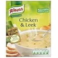 12 X KNORR SOUP CHICKEN & LEEK 1.5pint 1.5 Pint Serving (12 PACK BUNDLE)