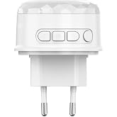 Zigbee 105 dB Sesli ve Işıklı Priz Tipi Akıllı Siren - ZAS-01P ( Tuya, Smart Life, Zigbee2MQTT Uyumlu )