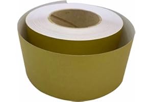 3 Ace Crafts Straight Edge Paper Border Roll (Gold) 48mm x 50 Meters, Jumbo, for Drawing, Painting, Sketches, Backdrop, Schools, Office, Nurseries, College, Artists, Poster, Notice Boards