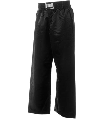Pantalon De Boxe Française Adulte Unisexe - 100% Polyester, Coupe Droite, Homologué Compétition - Taille 150