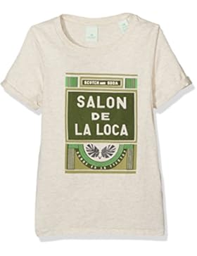 Scotch & Soda Shrunk Jungen T-Shirt Refined Artwork Tee