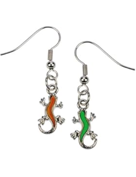 Blue Bug Stimmungsohrringe Gecko