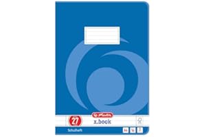 Herlitz 3322708 zeszyt szkolny, DIN A4, UWS, liniatura 26/w kratkę