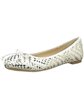 Buffalo Damen C035c-4 P2137f A0026g Pu Geschlossene Ballerinas