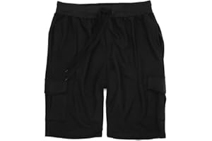 Lavecchia Herren Übergrößen Cargo Shorts Sweatshorts Sweat Sport Hose LV-2011