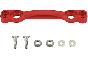 ‎RCAWD RCAWD RC Handlebar for Arrma 1/7 Infraction Felony Limitless 1/8 Kraton Notorious Outcast Talion and EXB Cars Aluminium Hopps Upgrade Parts