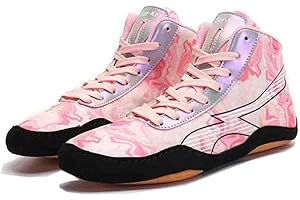 Ybberik Professional Wrestling Shoes, Breathable Boxing Shoes for Youth, Men and Women