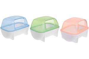 SimpleLife Hamster Baño Baño Sauna Cuarto de baño Bañera Pequeños Animales Conejo Chinchilla Baños Limpieza