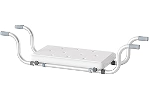 Sonnewelt Sedile per vasca da bagno, 72 x 22,5 x 19 cm, portata 136 kg, per vasca da bagno, generico, adatto per il bagno di casa
