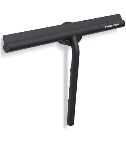 Raclette De Douche Télescopique (33 à 107 Cm) - Lame En Silicone, Manche Ajustable, Pour Vitres Et Carrelage