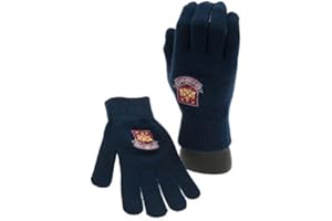 WEST HAM UNITED FC West Ham United F.C. Knitted Gloves Adults