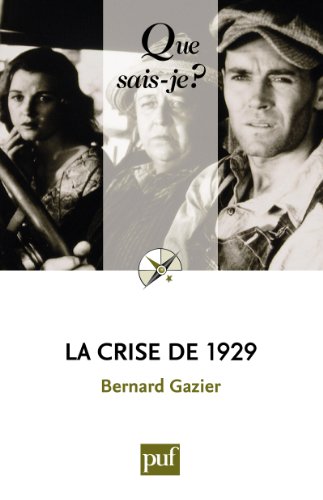 couverture de : La crise de 1929