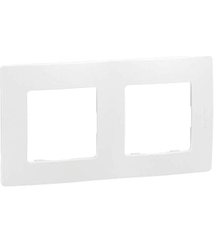Legrand Valena 2 Element Frame - Horizontal White Electrical Switch Framework