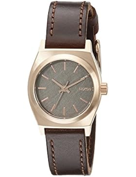Nixon Damen Small Time Teller Analog Sportart Quartz Reloj A5092001