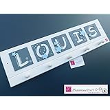 Wandgarderobe / Kindergarderobe mit Wunschnamen individualisierbar. Handgefertigtes Unikat