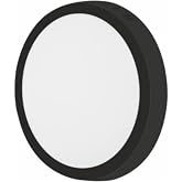 CATA Ct-5235 18W Panel Led Armat&uuml;r Siyah Yuvarlak Sıva &Uuml;st&uuml; Metal Kasa G&uuml;nışığı 3200K