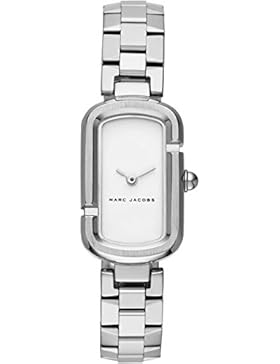 Marc Jacobs Damen-Armbanduhr Analog Quarz One Size, schwarz, silber