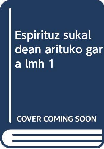 Espirituz sukaldean arituko gara Lmh 1 (Kumi)