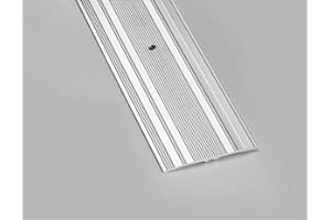 SUNDEER Extra Wide Carpet/Flooring Door Strip - Silver - 900mm (3 Pack)