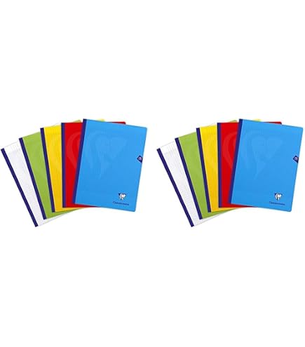 Cahier Clairefontaine Calligraphe 192 Pages - Format 24x32 Cm, Papier 70 G, Couverture Rigide Recyclée