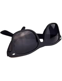QHGstore La conducci¨®n de ciclo Gafas de sol polarizadas ULTRAVIOLETA protege Negro