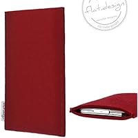 eReader Hülle PORTO (rot) - Maßanfertigung der eBook Reader Tasche z.B. für Kindle, tolino, Kobo, Sony, PocketBook, Bookeen uvm. - handgefertigte Taschen von flat.design