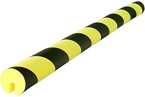 VISO Protection d'arête en Mousse IPN 40mm - Noir/Jaune