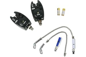 GNT NGT Vx2 Bite Alarm and Indicator Set On Blister - Green, One Size