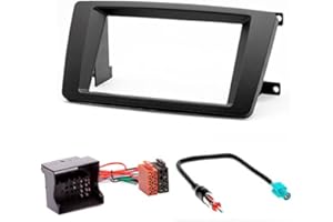 CARAV 09-004-25-7 - Mascherina autoradio doppio DIN per Skoda Octavia 2004-2013, Laura 2004-2008, Yeti 2009+