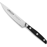 Arcos Cuchillo verduras Acero Inoxidable. Cuchillo profesional para pelar frutas y verduras. Mango ergonómico polioximetileno