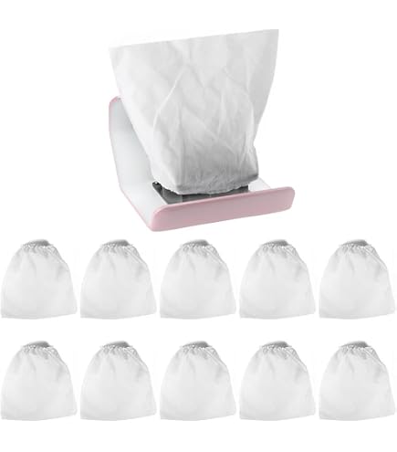 LMHHMIN 10 sacchetti di ricambio per aspirapolvere in tessuto non