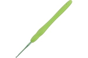 Benlay 2.0 mm Häkelnadeln Zum Häkeln Und Stricken, Ergonomische Häkelnadeln Mit Weichen Griffen Für Arthritische Hände, Leichtes Und Bequemes Häkelwerkzeug, Häkelwerkzeug Für Strickanfänger