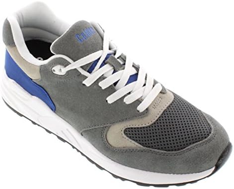 Calden - FD018-2.4 Inches Taller - Height Increasing Elevator Shoes (Suede Lace-up Sneakers)