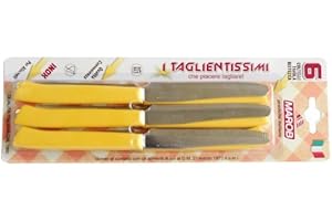 Colotelli lama dentata Marietti Marob 6 pezzi gialli