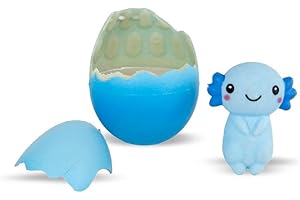 OBILO Ei mit wachsendem Axalotl, 6 cm Sortiert, kein Anspruch auf bestimmte Farbe. Geliefert Wird 1 Artikel