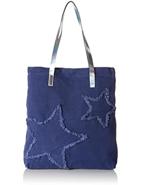 edc by Esprit Damen 077ca1o004 Tote, Blau (Ink), 10 x 42 x 36 cm