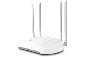TP-Link TL-WA1801 Puntos de Acceso WiFi 6 AX1800Mbps, Puerto Gigabit, Soporta PoE Pasivo, Repelente WiFi 6, Ap, WPA3, Bi-Banda, Conectar y Usar, Cobertura Mejorada, Captive Portal