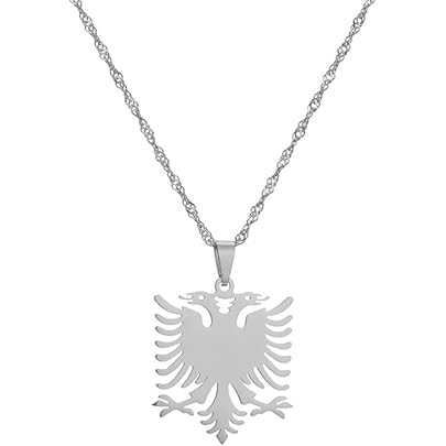 Collana Con Ciondolo Aquila In Acciaio | Glow Bodies - Foto 3