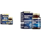 Nutraxin D3K2 120 Tablet - 1000 Iu D3 Vitamini, 25 Mcg K2 Vitamini + Nutraxin Magnesium Complex Gıda Takviyesi, 60 Tablet