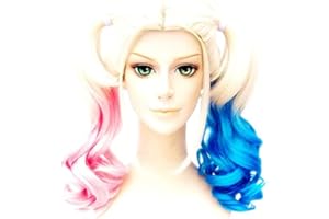 INCEPTION PRO INFINITE Parrucca Harley Suicide - - Carnevale - Halloween - Cosplay - Film - Idea Regalo per natale e compleanno - Bambine