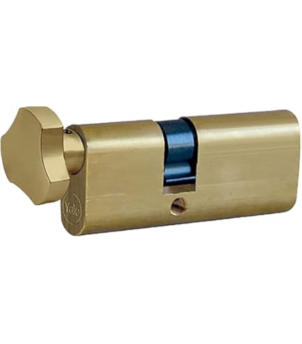 Cilindro Serratura Ovale CISA 108230020 In Ottone | 28/28 Mm Con 3 Chiavi - Per Porte Blindate - Foto 2