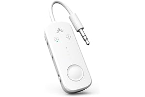 ‎AVANTREE Avantree Relay - adapter Bluetooth 5.3 do wszystkich słuchawek, aptX o niskim opóźnieniu, obsługuje 2 słuchawki lub AirPods, bezprzewodowy nadajnik audio do samolotu, telewizora, siłowni, tabletów